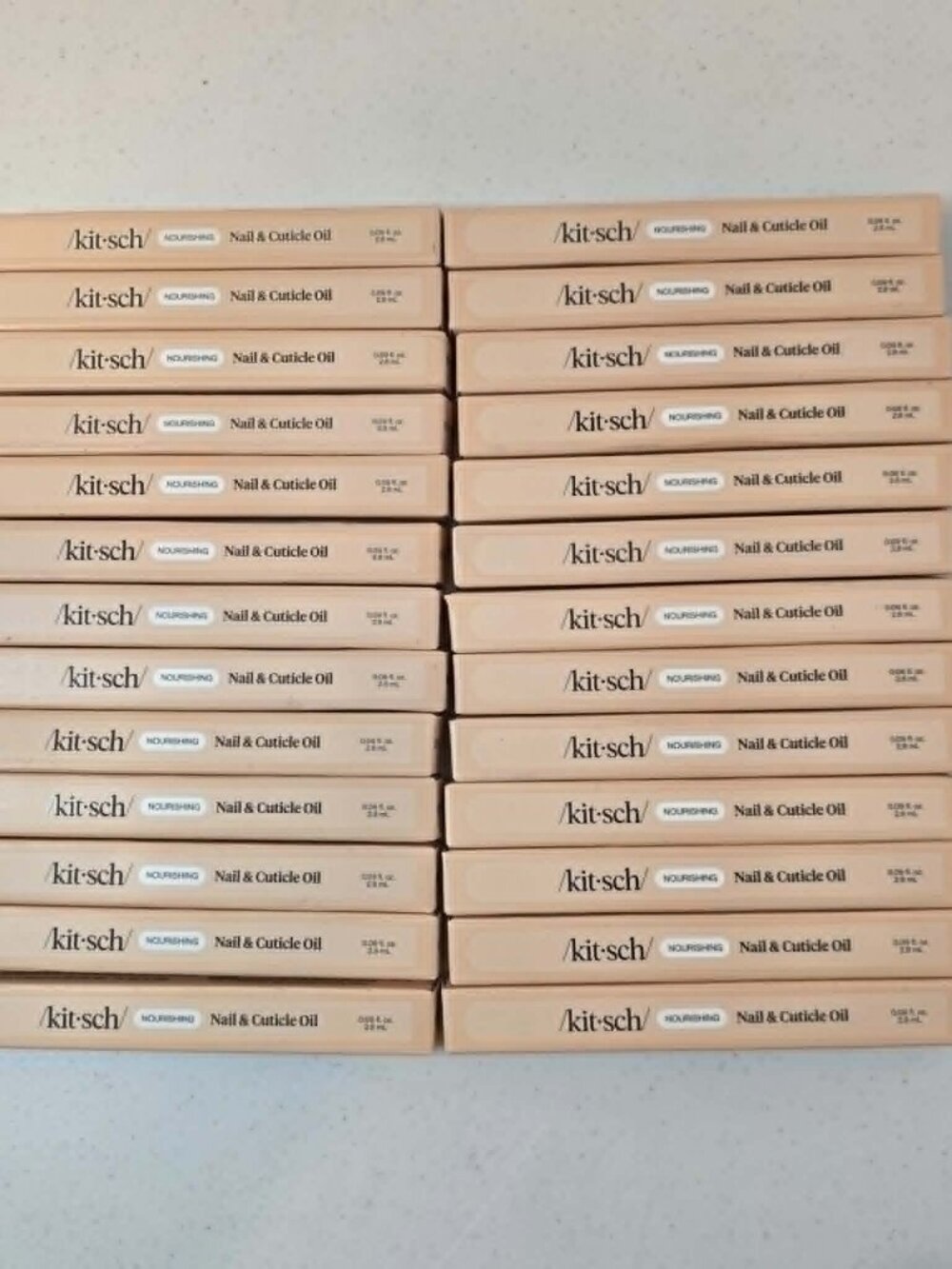 KITSCH NOURISHING NAIL CUTICLE OIL HONEY & MILK .09 fl. oz. each LOT OF 26 NEW